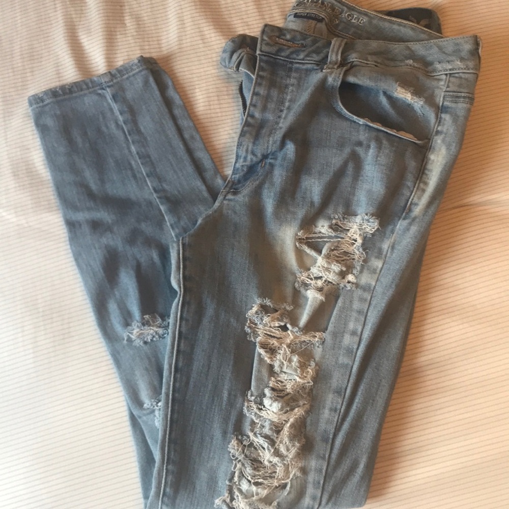 American eagle super stretch jeans